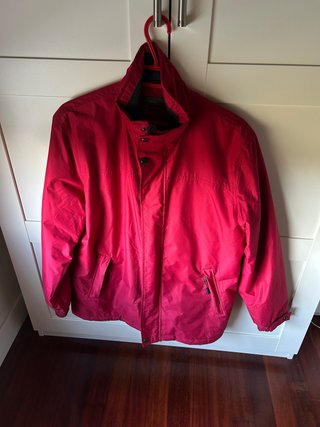 Parka Roja Talla M TexMan