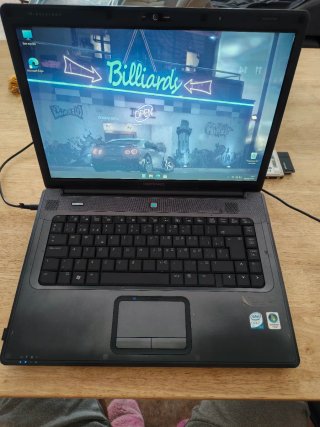 Portátil Compaq Negro/Gris