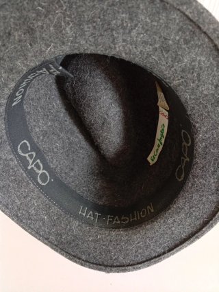 Sombrero caballero gris sin usar