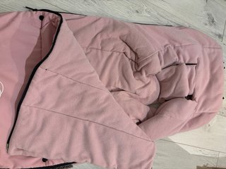 Saco y capota Bugaboo invierno rosa