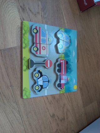 Set Puzzles Madera Niños
