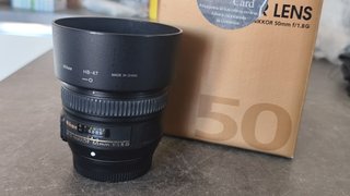 Nikon 50mm f/1.8G + Kit Tubi Macro Meike