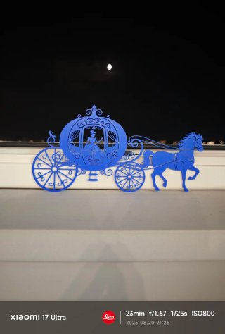 Decorazione Cenerentola Carrozza Blu
