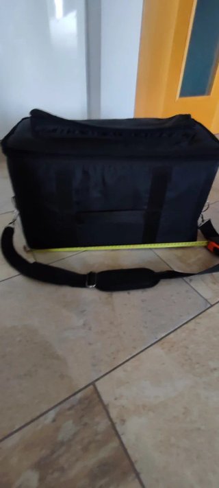 Cajón flamenco rojo con funda