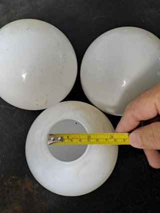 3 globos para lámparas