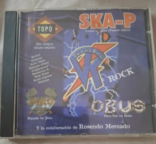 CD Vallekas Rock compilation SKA-P OBUS MURO