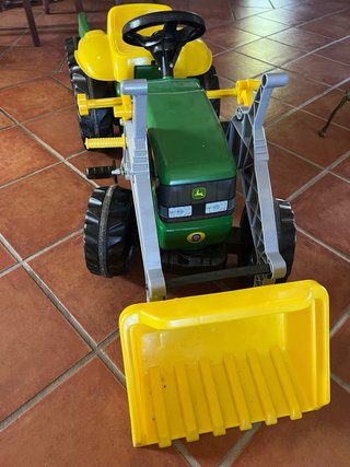 Tractor John Deere Pedales Carga