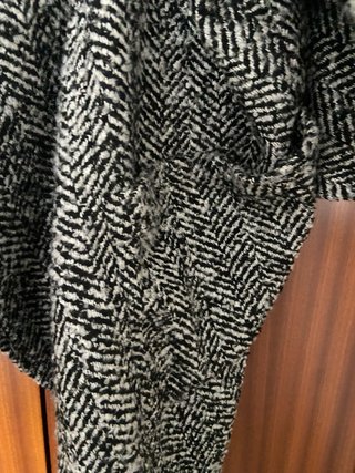 Abrigo jaspeado talla 44