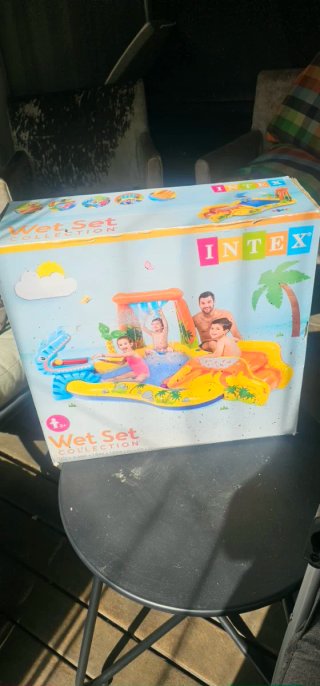 Piscina hinchable infantil Intex diseño din.