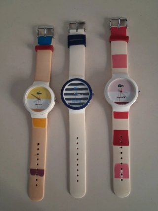 3 Relojes Lacoste Multicolor