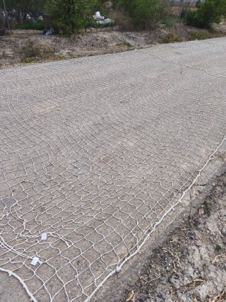 Red de obra seguridad 5x11m blanca