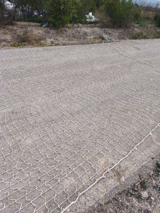 Red de obra seguridad 5x11m blanca