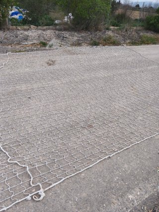 Red de obra seguridad 5x11m blanca