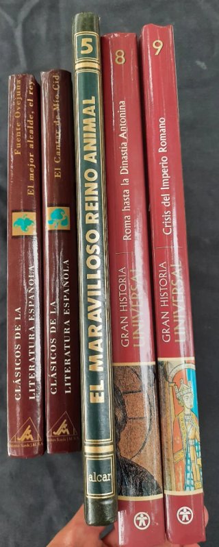 5 Libros Clásicos, Historia Universal y Natural.