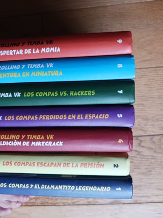 Libros infantiles serie "LOS COMPAS".