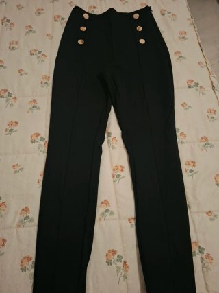 Pantalón Sfera Negro Mujer Talla S
