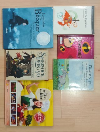 Libros de lectura, infantiles, adultos, valenciano