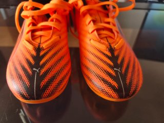 Zapatillas Fútbol Puma Talla 36 Naranja