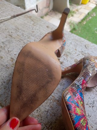 Scarpe conte tacco alto multicolor