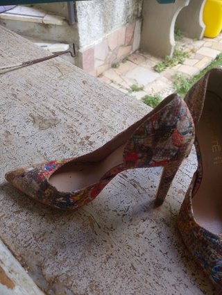 Scarpe conte tacco alto multicolor