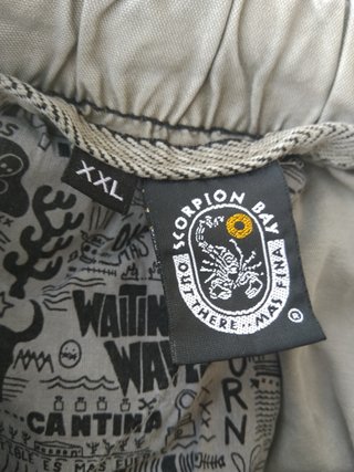Pantaloni Jogger /Cargo Scorpion Bay Grigio Tg XXL