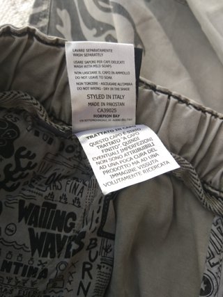 Pantaloni Jogger /Cargo Scorpion Bay Grigio Tg XXL