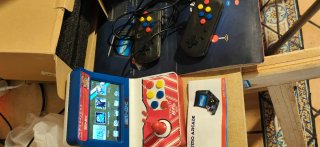 Consola Arcade Neo Geo SNK MVS Azul/Rojo