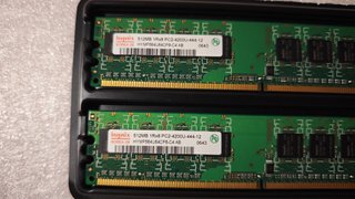Lote 3 Módulos RAM DDR2 Sobremesa