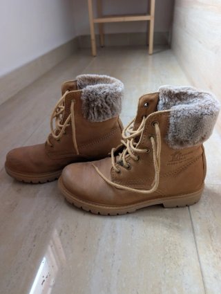 Botas Panamá Jack Piel Beige/Marrón