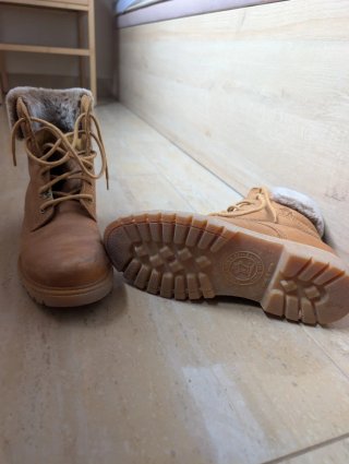 Botas Panamá Jack Piel Beige/Marrón
