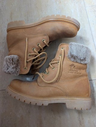 Botas Panamá Jack Piel Beige/Marrón