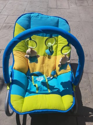 Hamaca para bebé multicolor