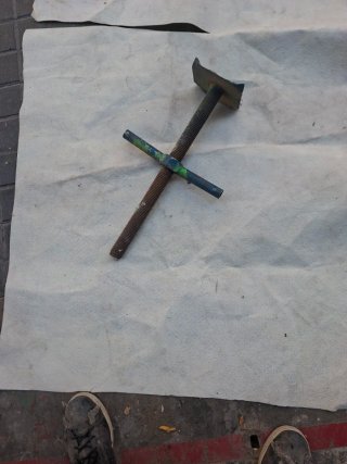 Pata niveladora para andamio