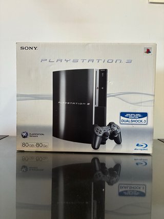 Consola Sony PlayStation 3 80GB Negra CIB