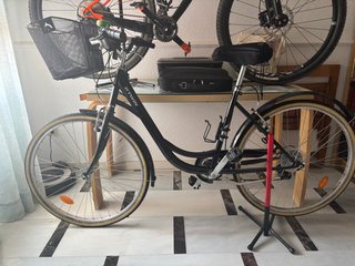 Bicicleta Paseo B'TWIN 6V Negra - Precio negociabl