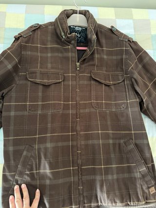 Abrigo Quiksilver Marrón Talla L