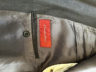 Traje Emidio Tucci Gris Marengo