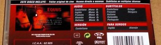 EQUUS (DVD Precintado)