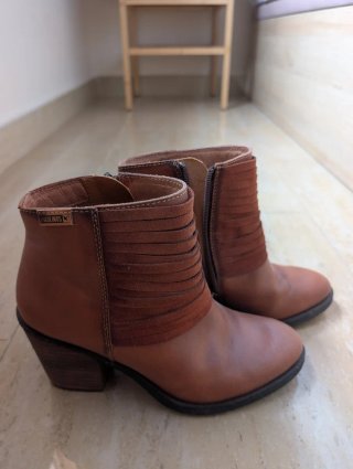 Botines Pikolinos Marrones Piel