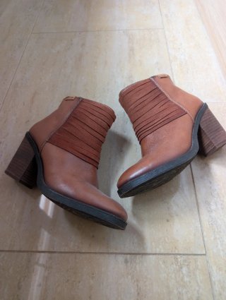 Botines Pikolinos Marrones Piel