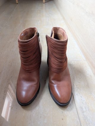 Botines Pikolinos Marrones Piel