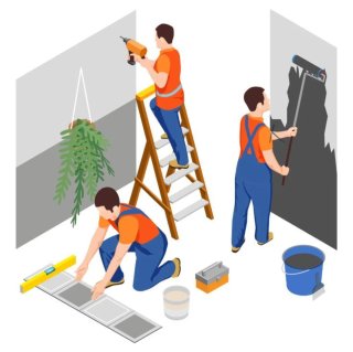 Servicios de pintura y tarima flotante