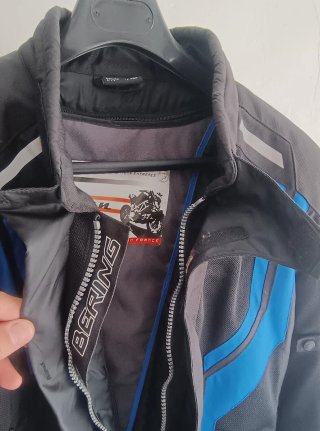 Chaqueta Moto Tricapa Impermeable Bering