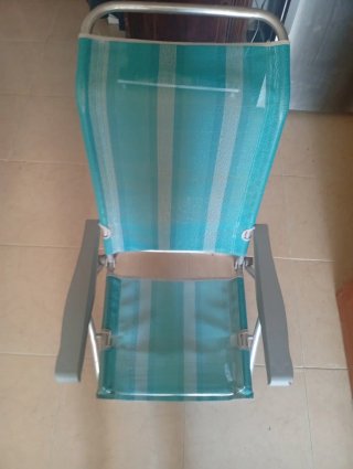 Silla y Sombrilla Playa