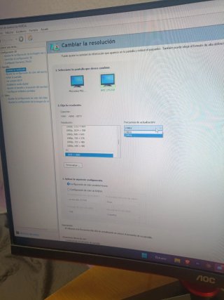 Monitor AOC 27'' 240Hz VA 0.5ms Curvo