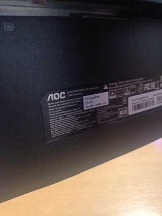 Monitor AOC 27'' 240Hz VA 0.5ms Curvo