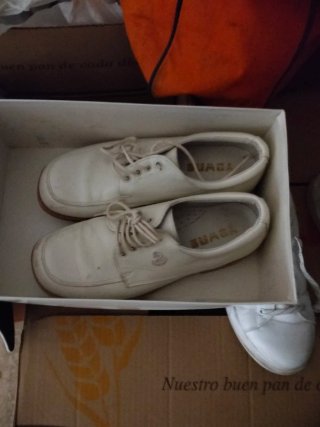 Zapatos de comunión blancos