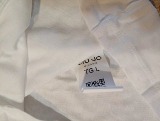 T-shirt Liu Jo bianca con cuori