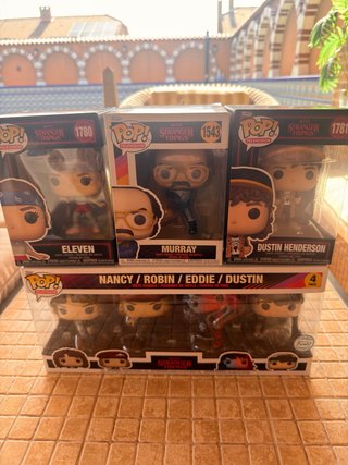 Pack 4 Funkos Stranger Things