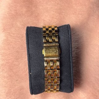 Reloj Seiko Dorado Cronógrafo